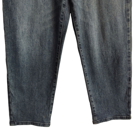 Simply Vera Vera Wang Women's Blue Stretch Straight Leg Pants Crop Jeans… - Picture 6 of 11